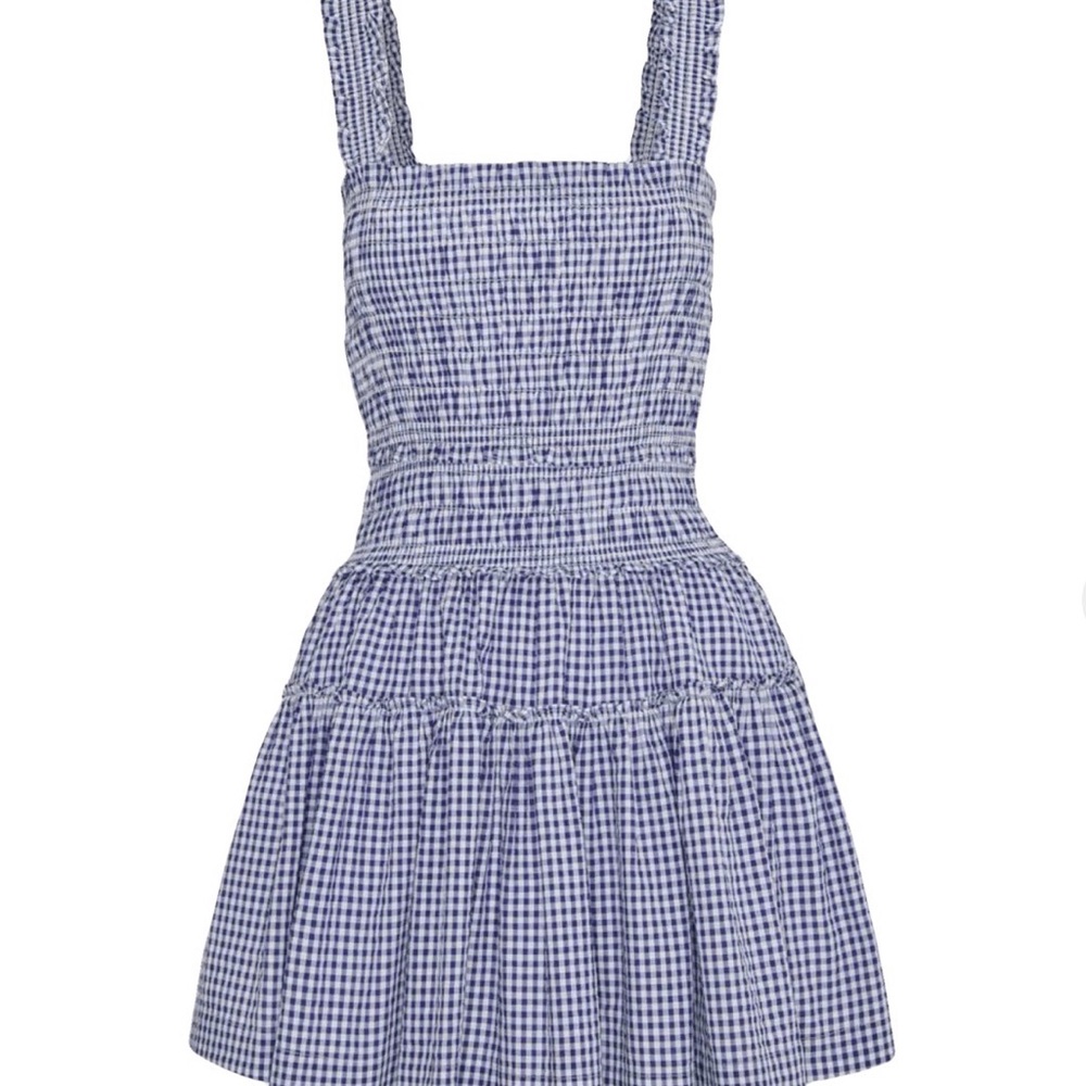 Hill House - Blue Gingham Azalea Mini Nap Dress